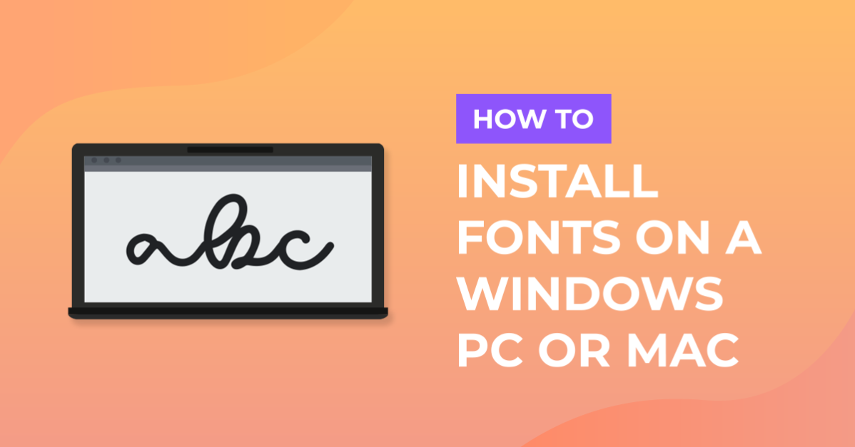 installing fonts on mac use on powerpoint